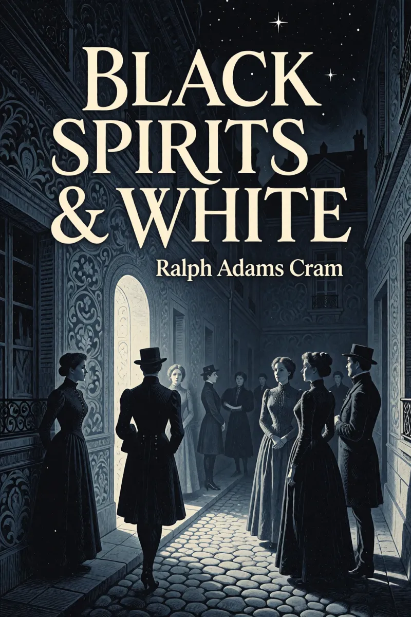 Cover of Black spirits & white by Ralph Adams Cram