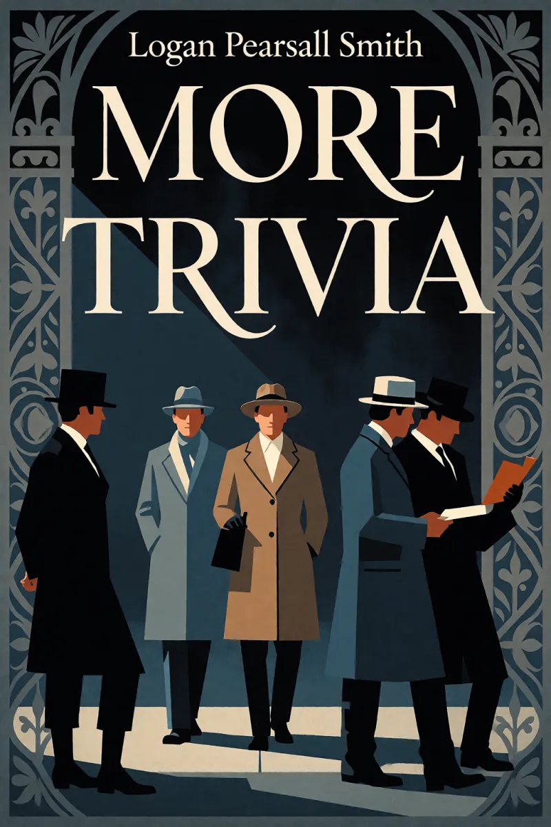 Cover of More Trivia by Logan Pearsall Smith