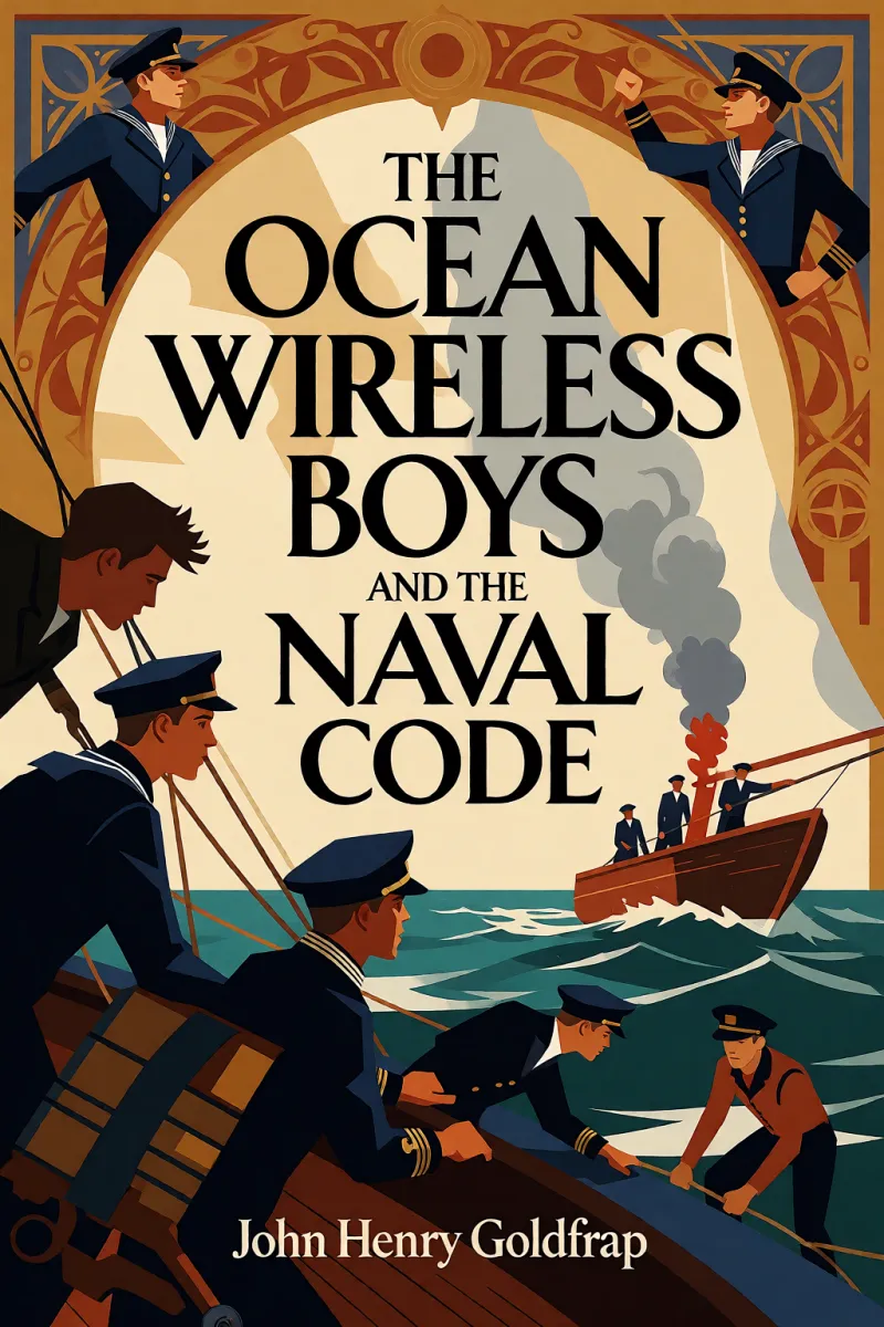 Cover of The Ocean Wireless Boys and the Naval Code by John Henry Goldfrap
