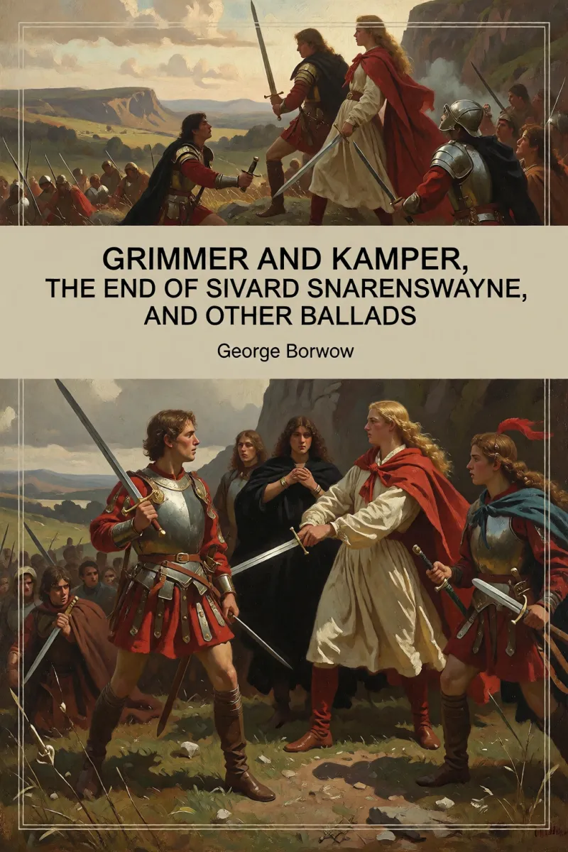 Cover of Grimmer and Kamper, The End of Sivard Snarenswayne, and Other Ballads by George Borrow