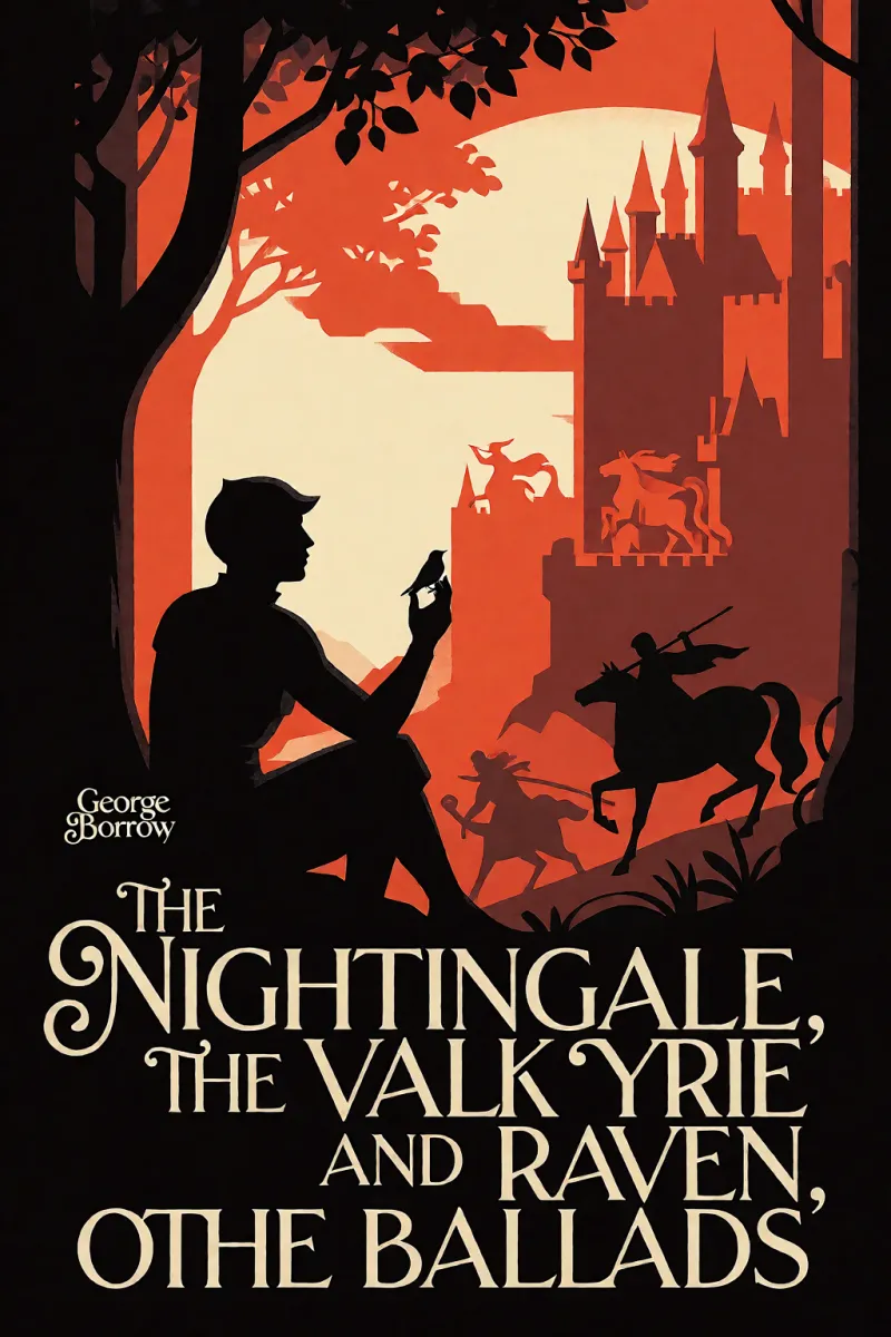 Cover of The Nightingale, the Valkyrie and Raven, and Other Ballads by George Borrow