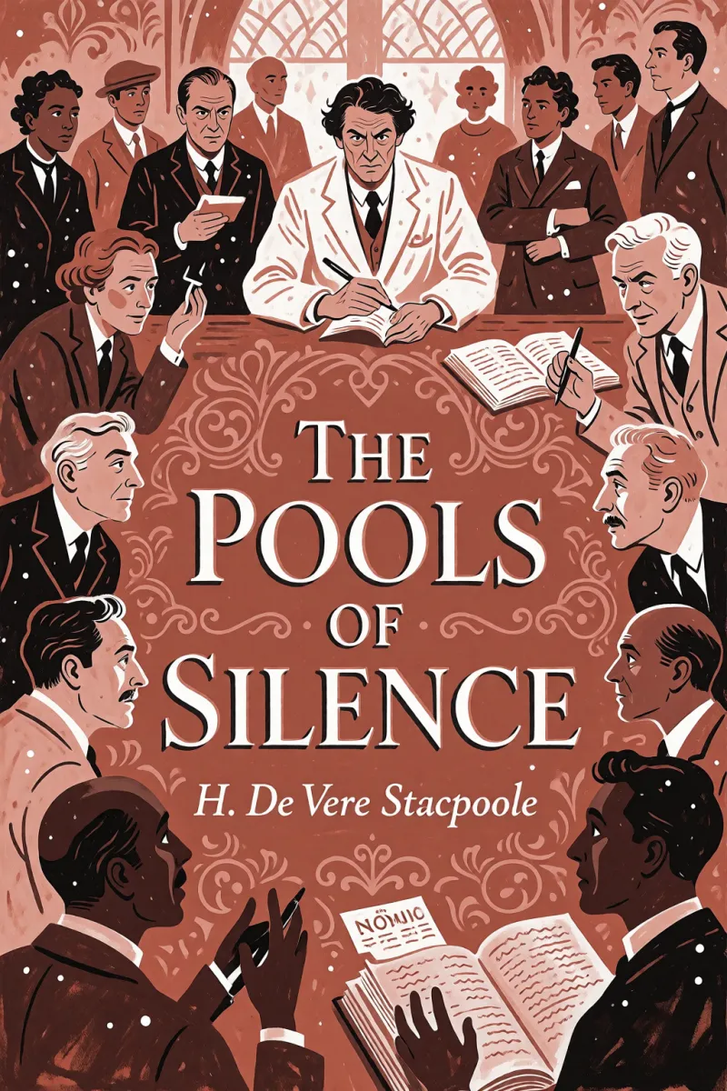 Cover of The Pools of Silence by H. De Vere Stacpoole