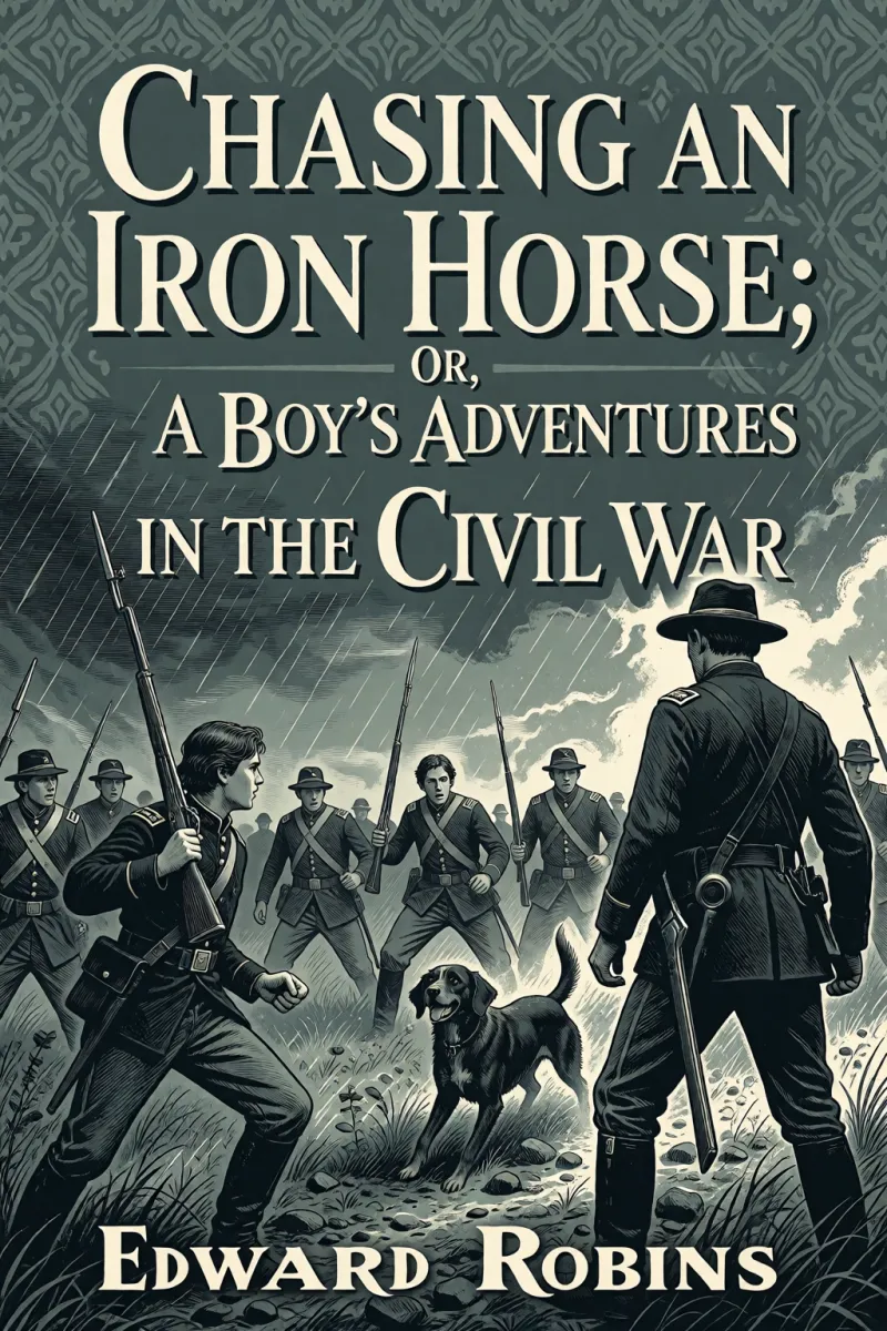 Cover of Chasing an Iron Horse; Or, A Boy's Adventures in the Civil War by Edward Robins