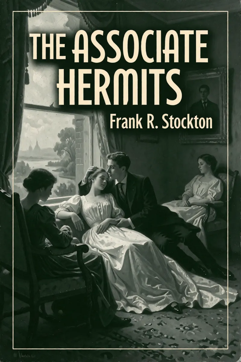 Cover of The Associate Hermits by Frank R. Stockton