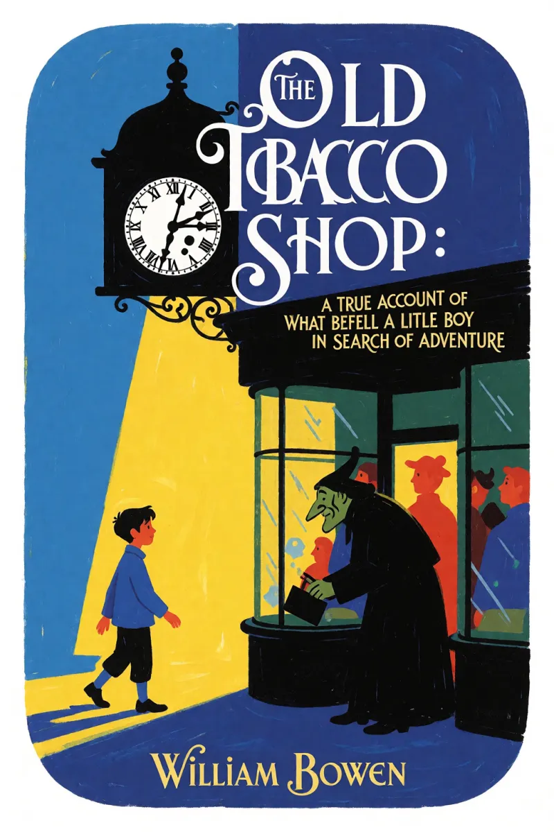 Cover of The Old Tobacco Shop: A True Account of What Befell a Little Boy in Search of Adventure by William Bowen