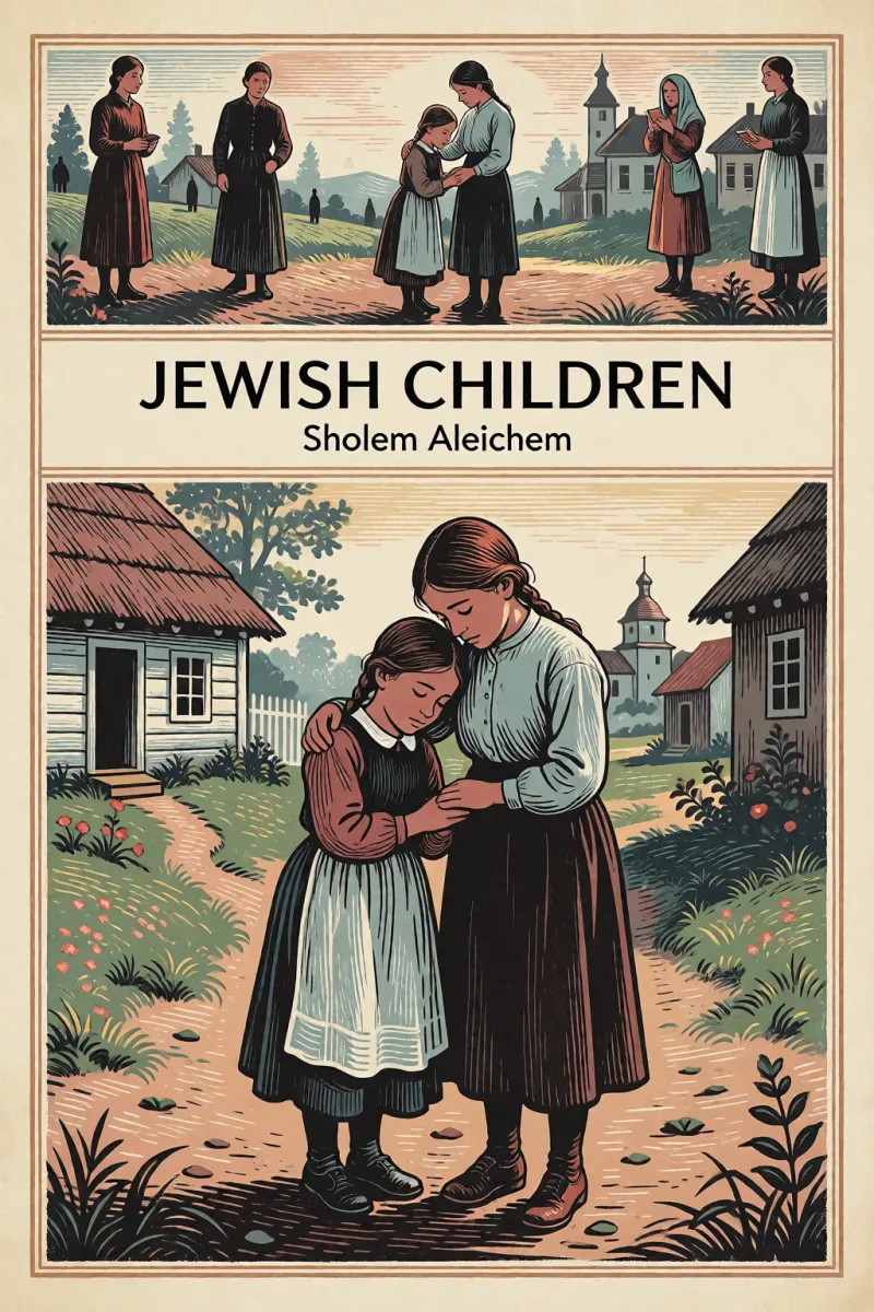 Cover of Jewish children by Sholem Aleichem