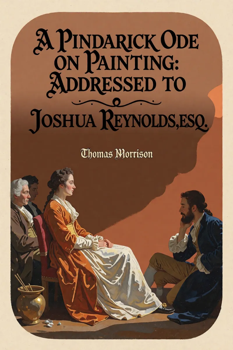 Cover of A Pindarick Ode on Painting: Addressed to Joshua Reynolds, Esq. by Thomas Morrison