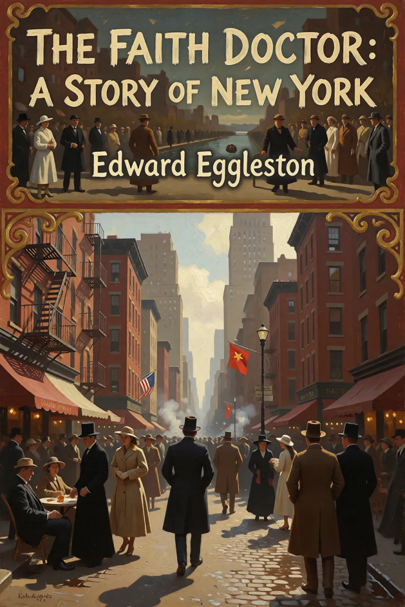 Cover of The Faith Doctor: A Story of New York by Edward Eggleston