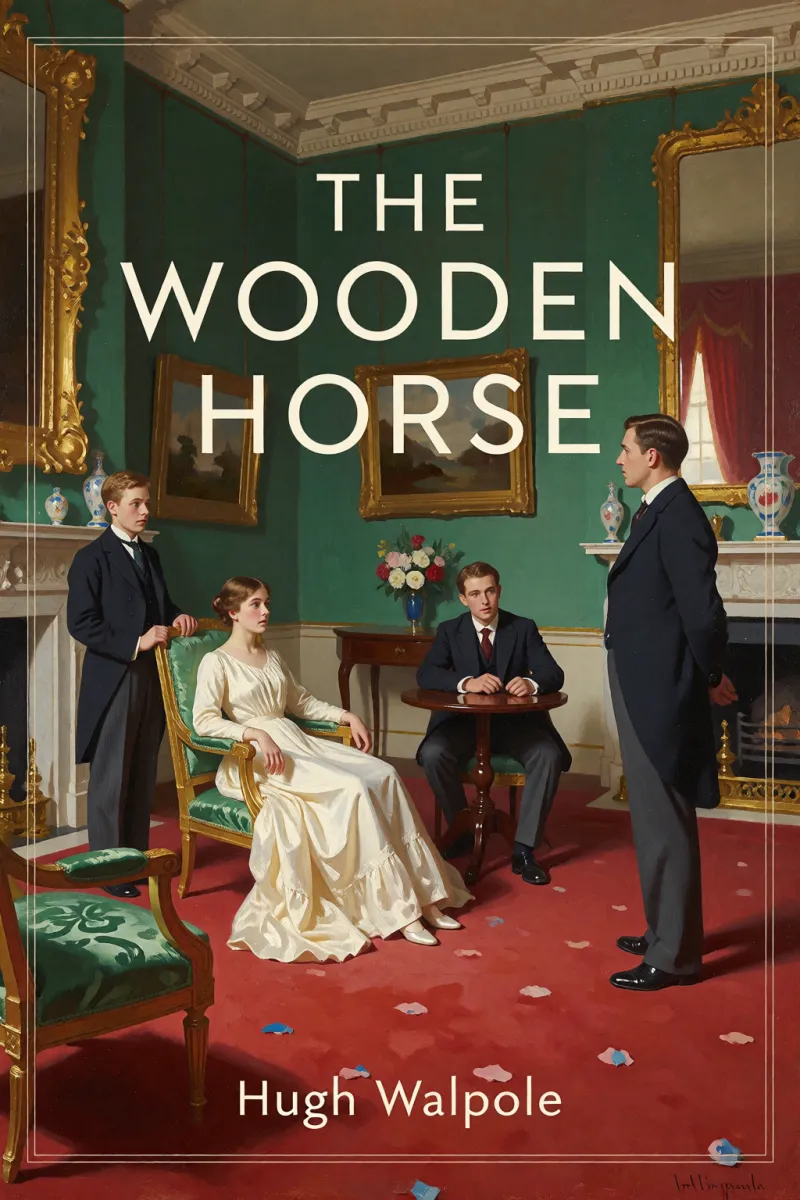 Cover of The Wooden Horse by Hugh Walpole
