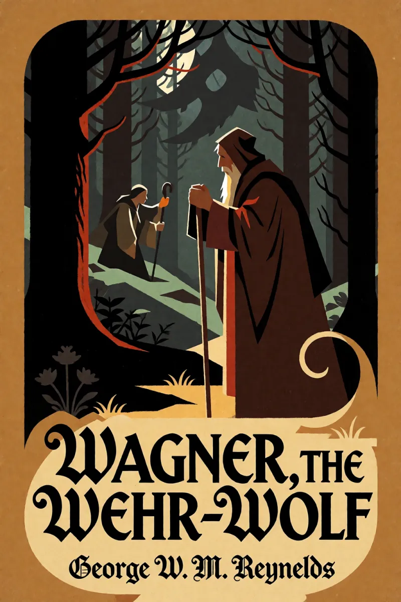 Cover of Wagner, the Wehr-Wolf by George W. M. Reynolds