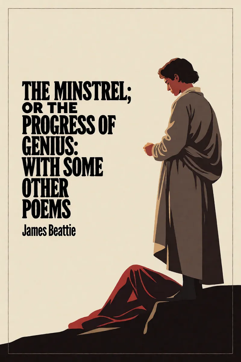 Cover of The Minstrel; or the Progress of Genius: with some other poems by James Beattie