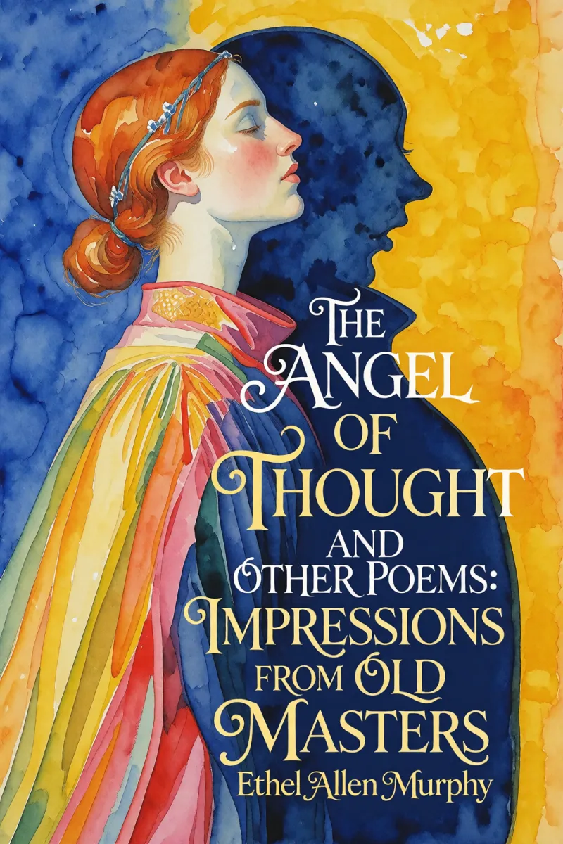 Cover of The Angel of Thought and Other Poems: Impressions from Old Masters by Ethel Allen Murphy