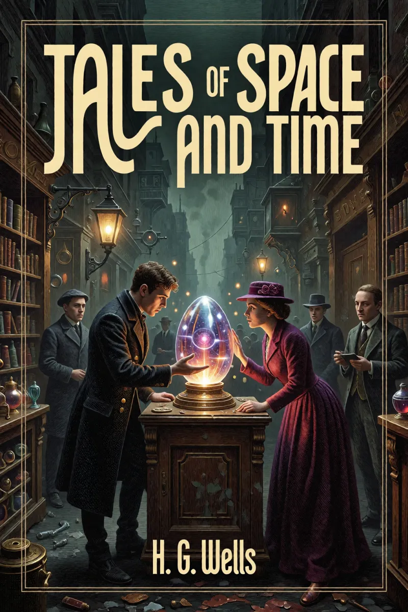 Cover of Tales of Space and Time by H. G. Wells