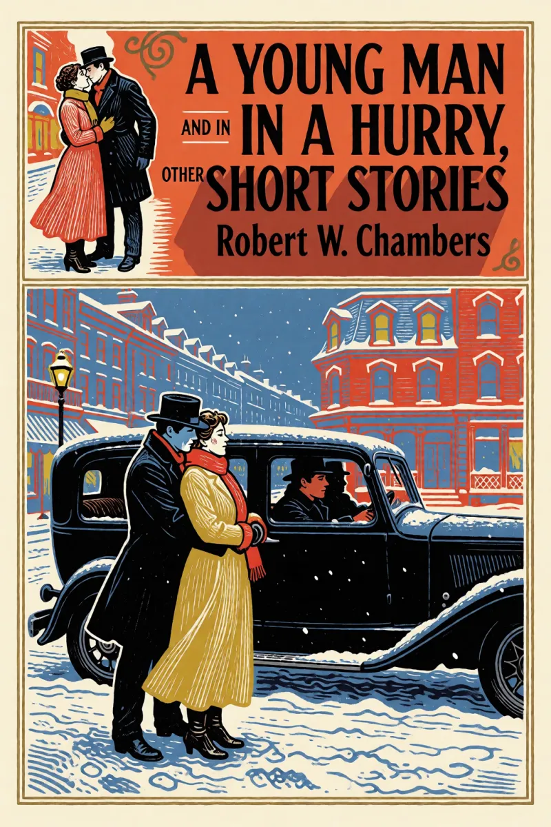 Cover of A Young Man in a Hurry, and Other Short Stories by Robert W. Chambers