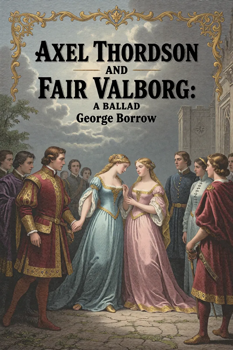 Cover of Axel Thordson and Fair Valborg: a ballad by George Borrow