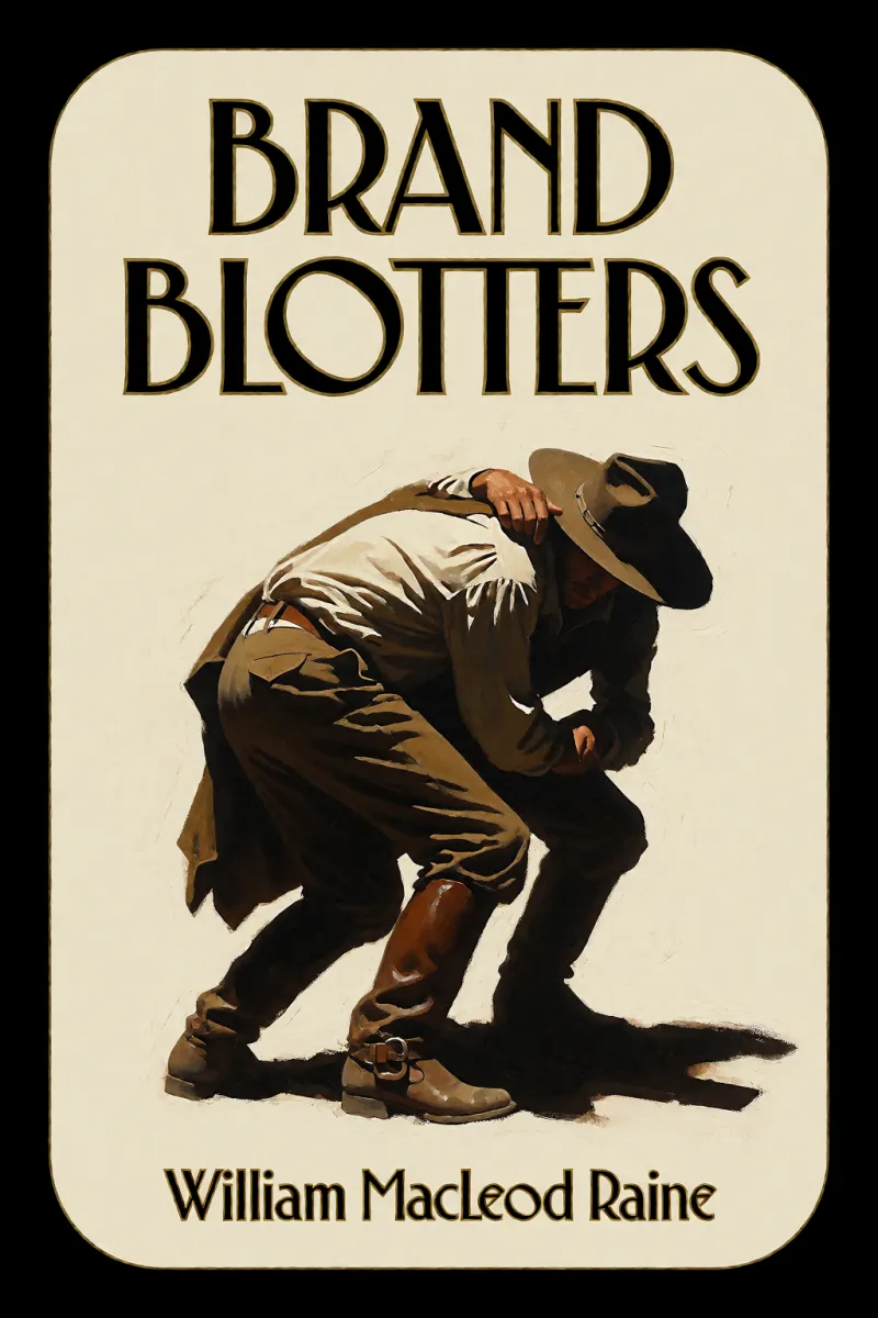 Cover of Brand Blotters by William MacLeod Raine