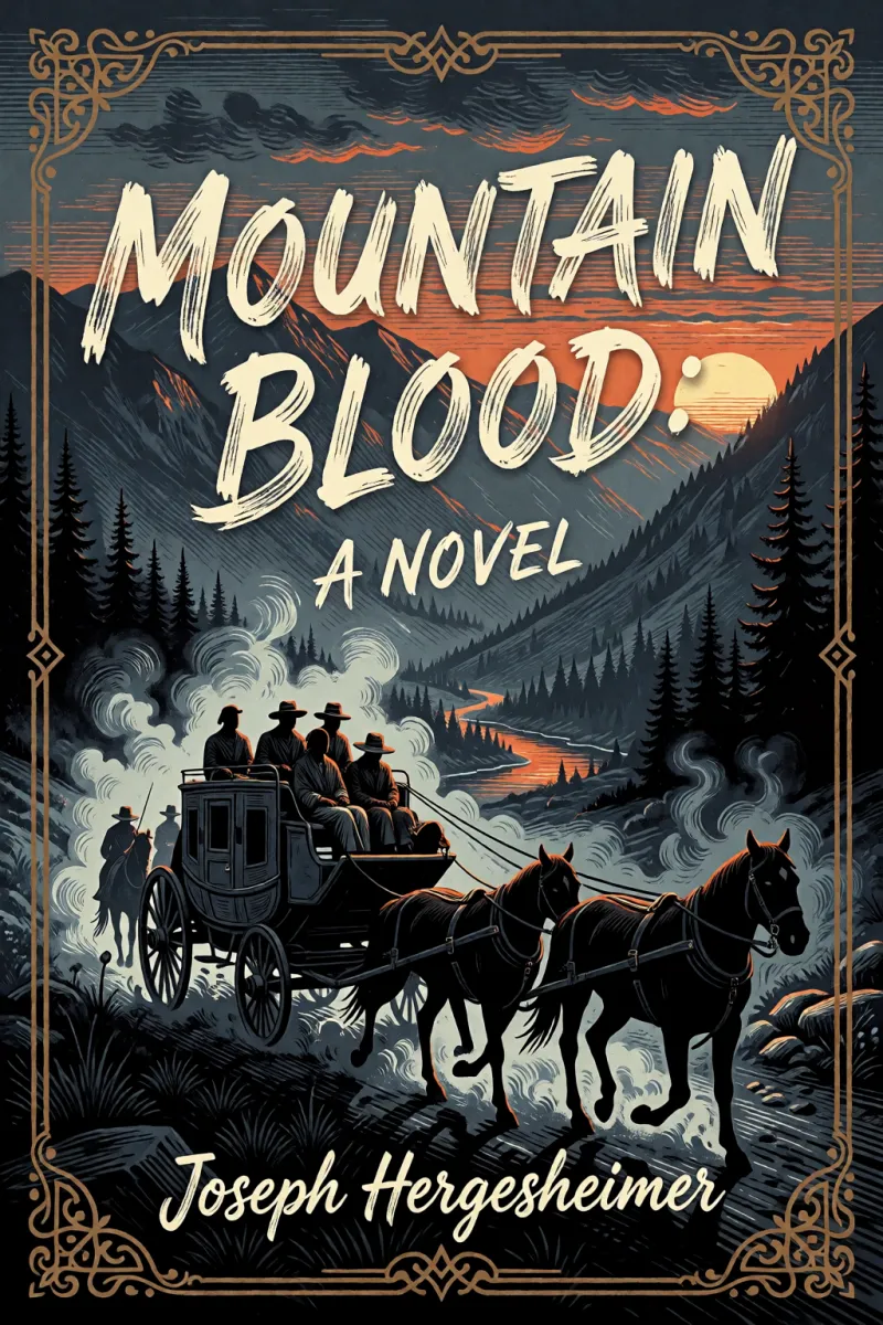 Cover of Mountain Blood: A Novel by Joseph Hergesheimer