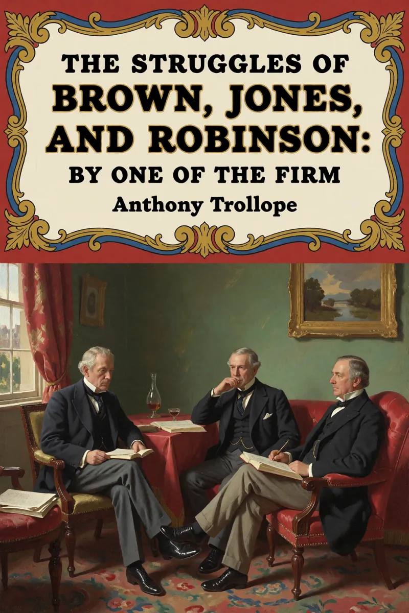 Cover of The Struggles of Brown, Jones, and Robinson: By One of the Firm by Anthony Trollope