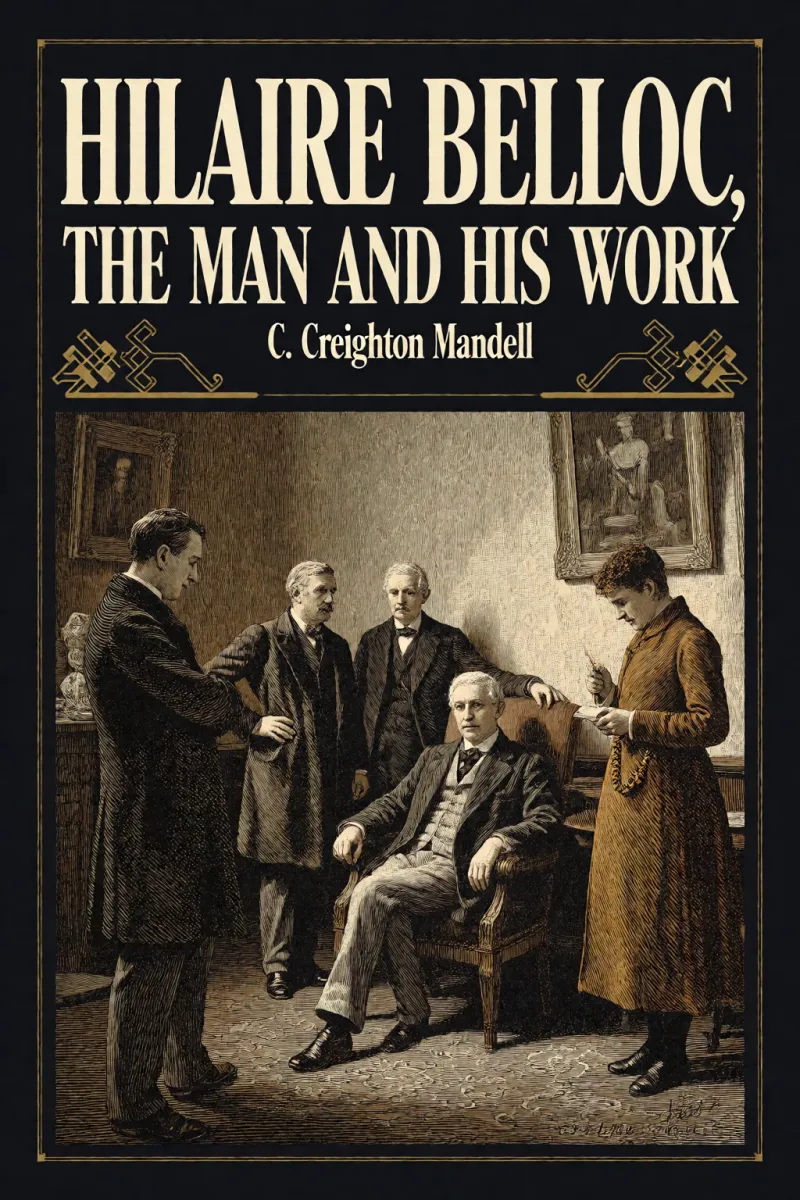 Cover of Hilaire Belloc, the man and his work by C. Creighton Mandell