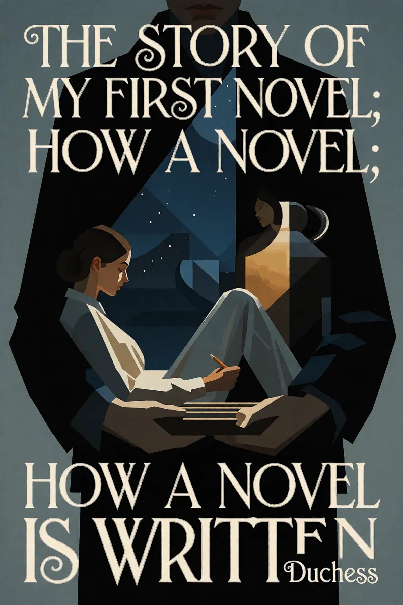 Cover of The story of my first novel; How a novel is written by Duchess