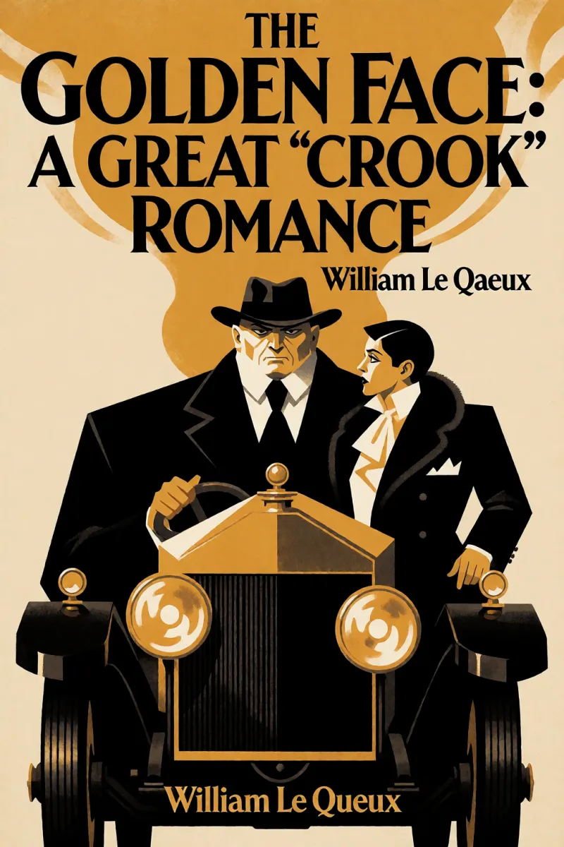Cover of The Golden Face: A Great 'Crook' Romance by William Le Queux