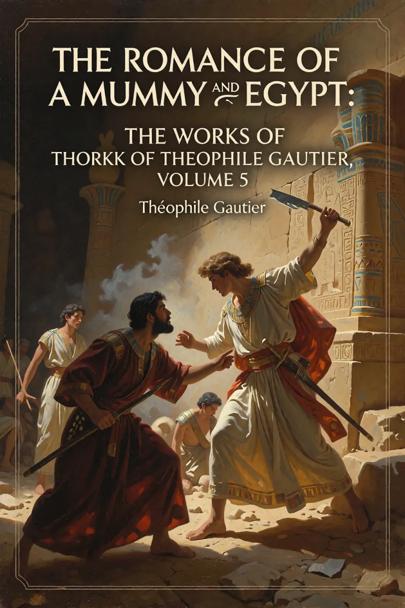 Cover of The Romance of a Mummy and Egypt: The Works of Theophile Gautier, Volume 5 by Théophile Gautier