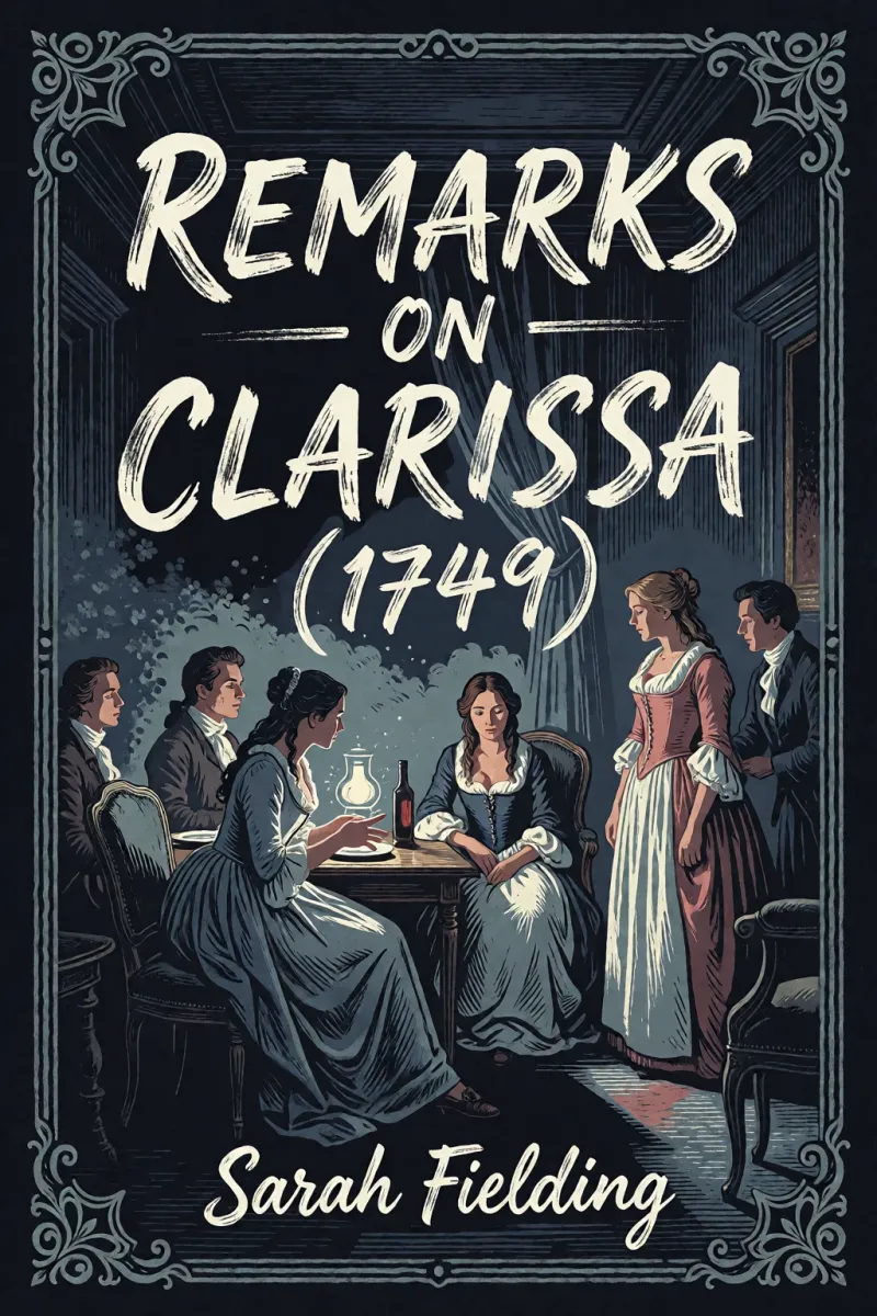 Cover of Remarks on Clarissa (1749) by Sarah Fielding