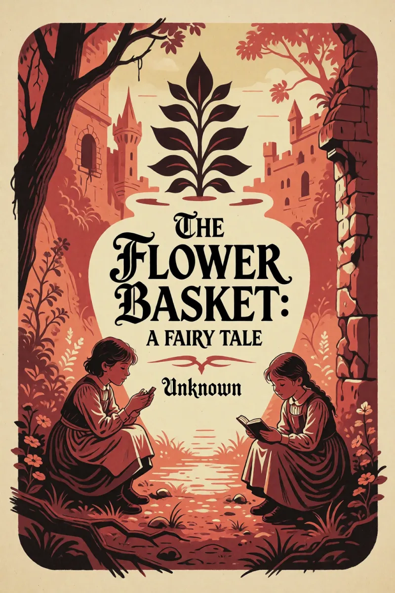 Cover of The Flower Basket: A Fairy Tale by Unknown