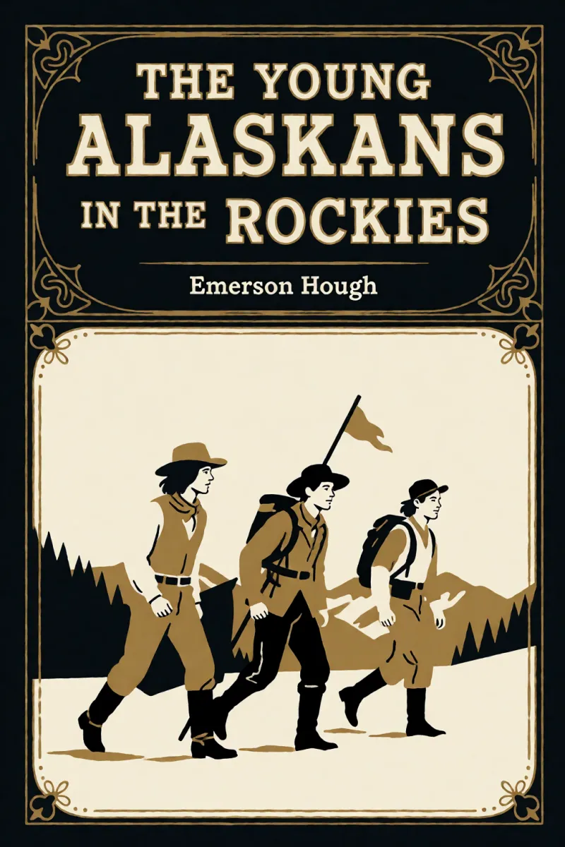 Cover of The Young Alaskans in the Rockies by Emerson Hough