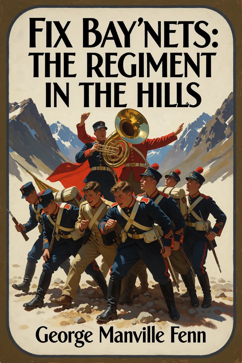 Cover of Fix Bay'nets: The Regiment in the Hills by George Manville Fenn