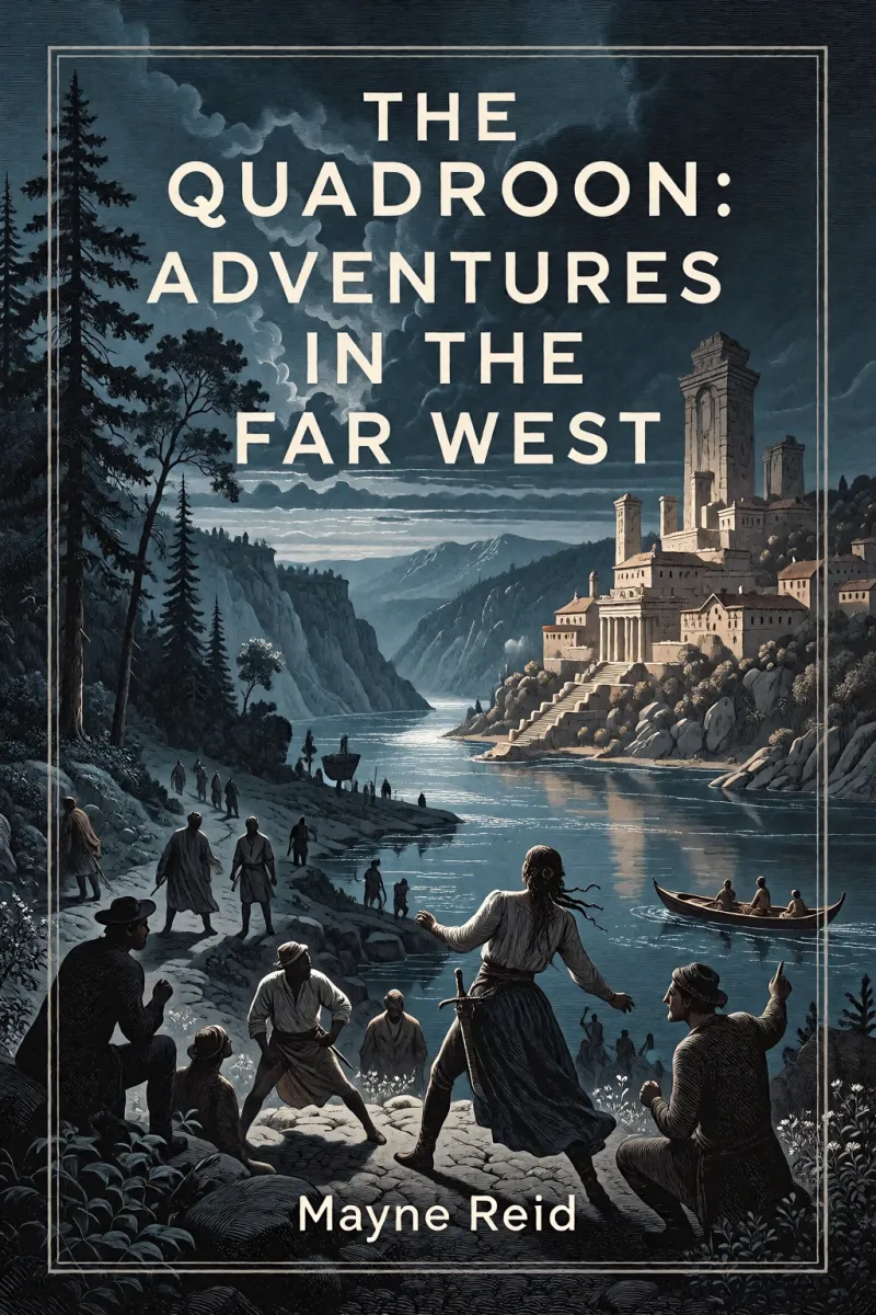 Cover of The Quadroon: Adventures in the Far West by Mayne Reid