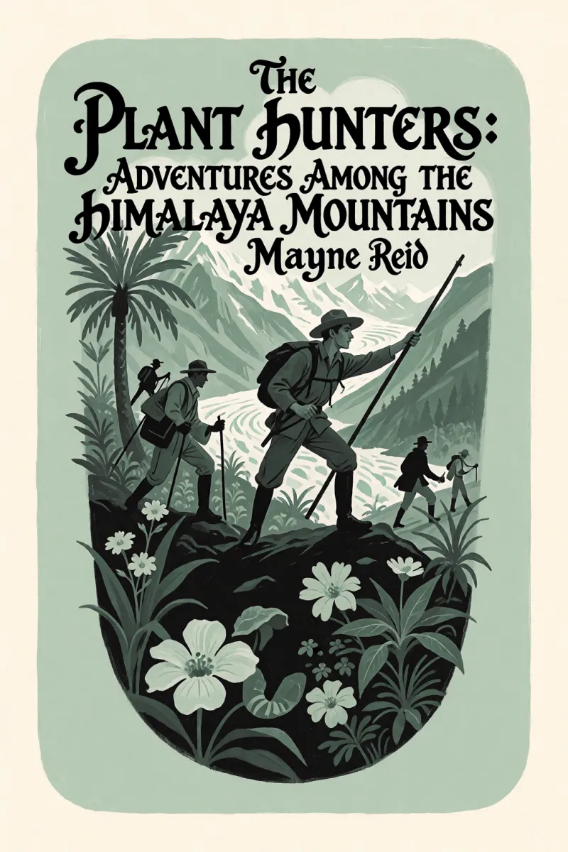 Cover of The Plant Hunters: Adventures Among the Himalaya Mountains by Mayne Reid