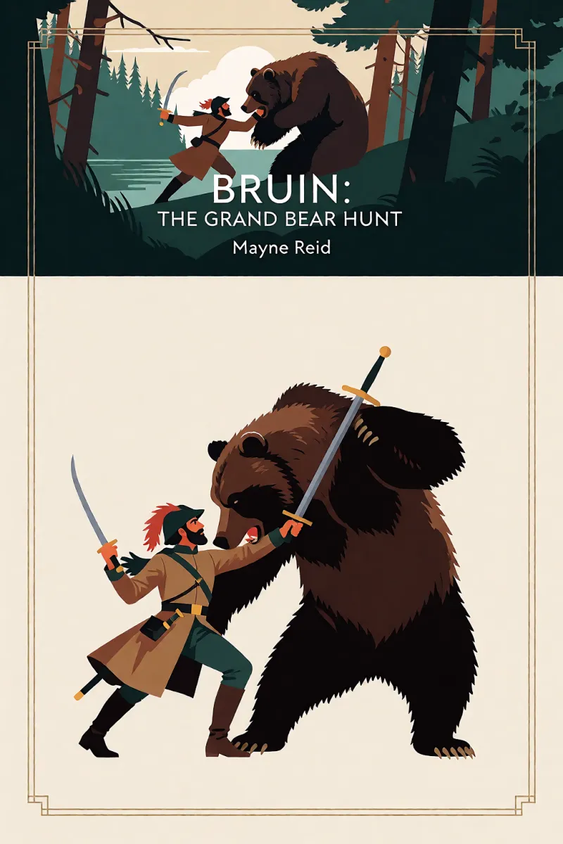 Cover of Bruin: The Grand Bear Hunt by Mayne Reid