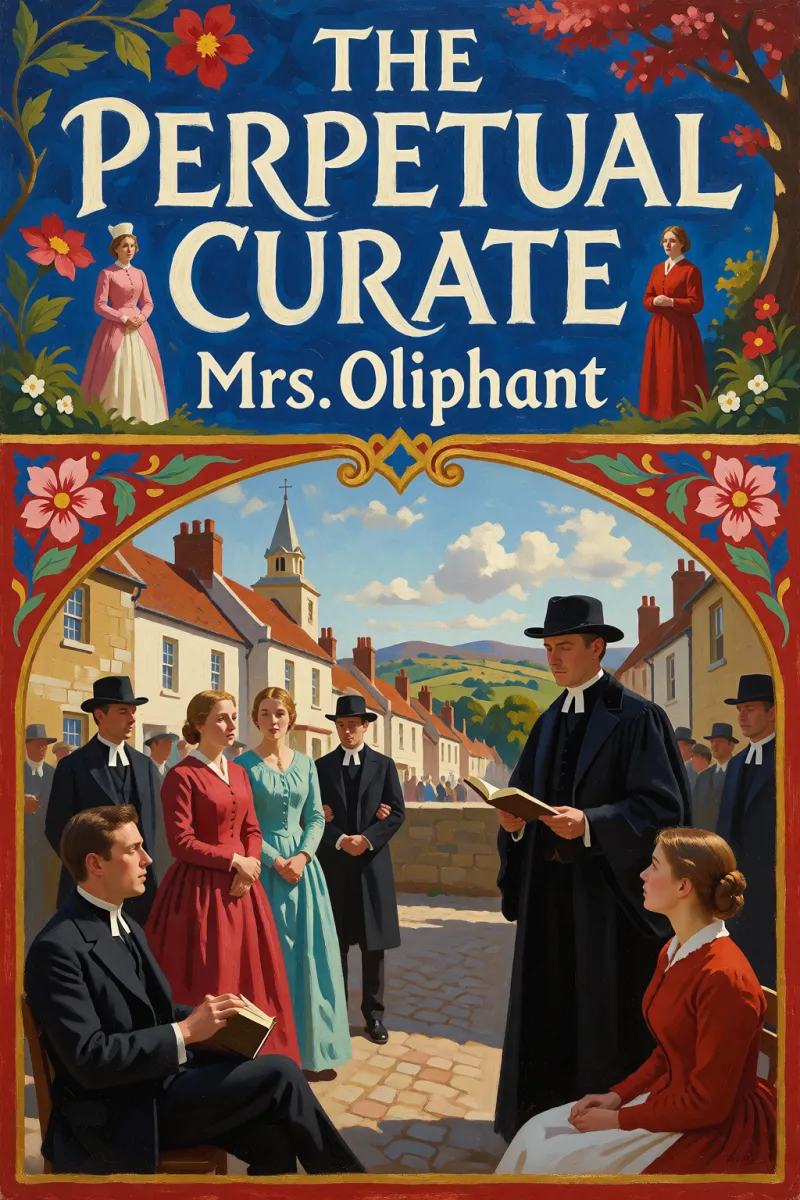 Cover of The Perpetual Curate by Mrs. Oliphant