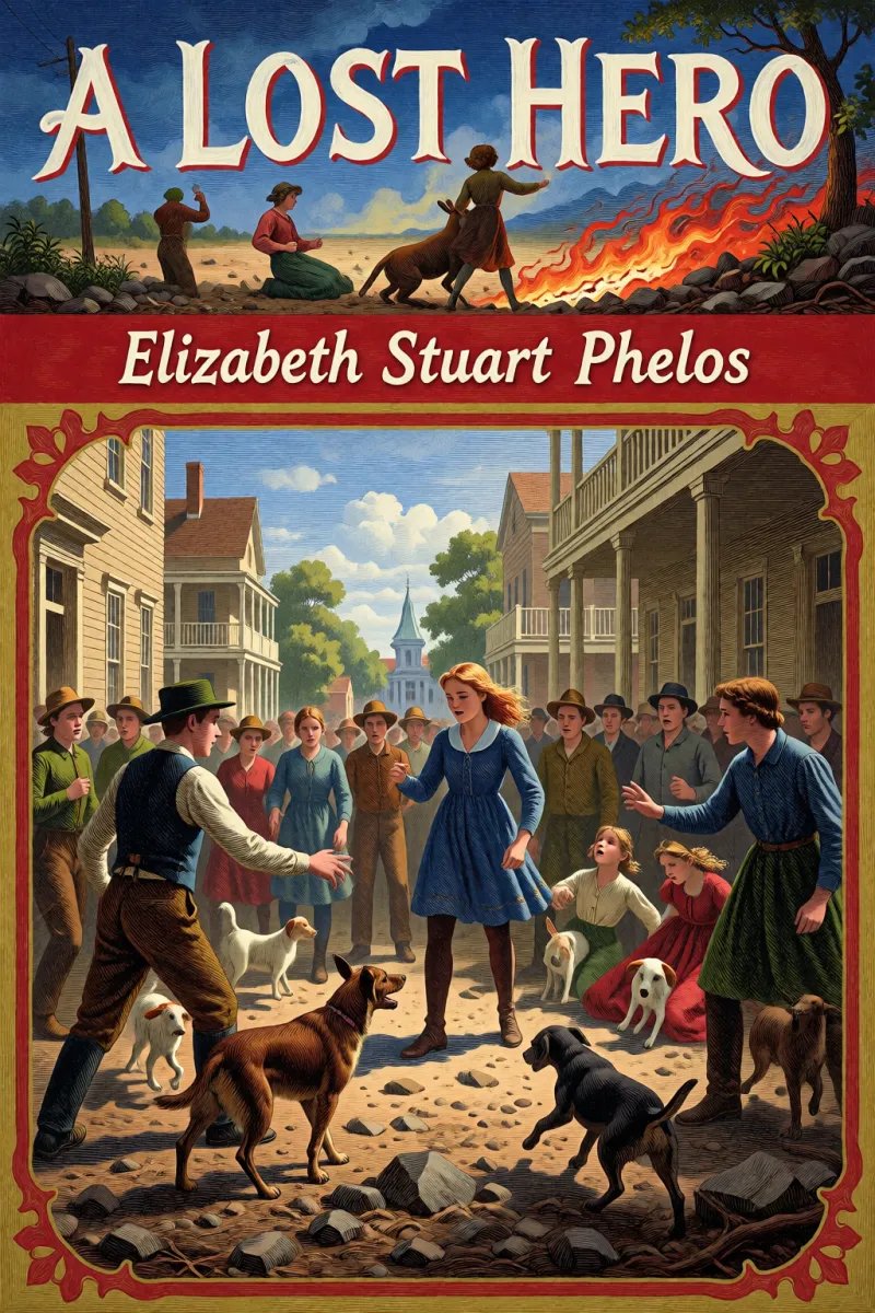 Cover of A Lost Hero by Elizabeth Stuart Phelps