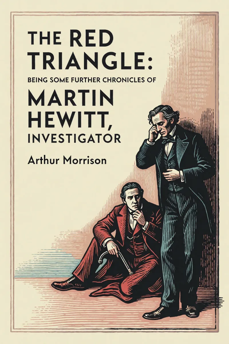 Cover of The Red Triangle: Being Some Further Chronicles of Martin Hewitt, Investigator by Arthur Morrison