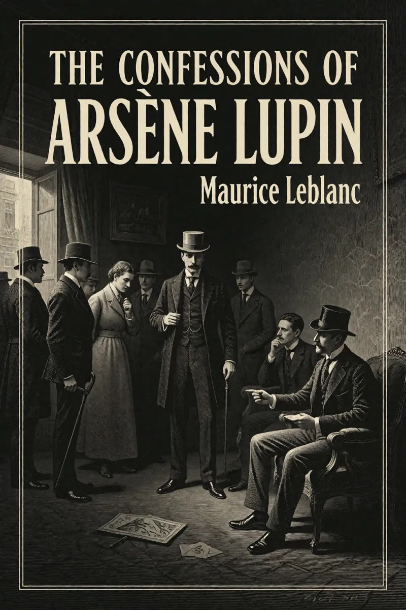Cover of The Confessions of Arsène Lupin by Maurice Leblanc