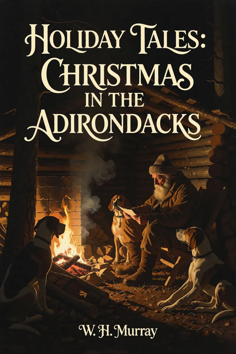 Cover of Holiday Tales: Christmas in the Adirondacks by W. H. Murray