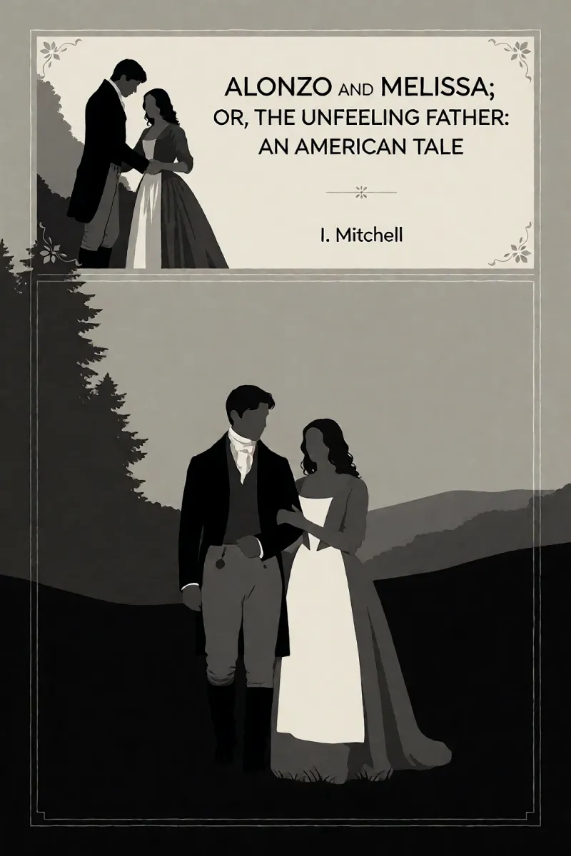 Cover of Alonzo and Melissa; Or, The Unfeeling Father: An American Tale by I. Mitchell