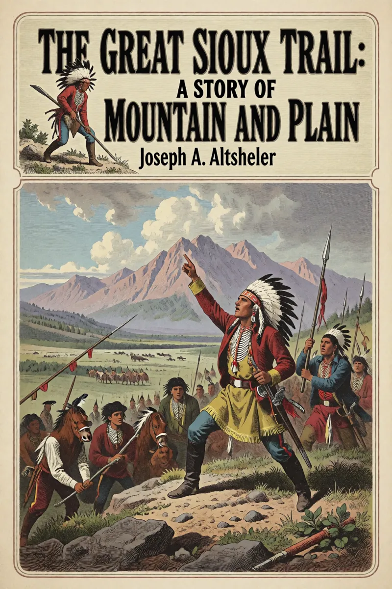 Cover of The Great Sioux Trail: A Story of Mountain and Plain by Joseph A. Altsheler