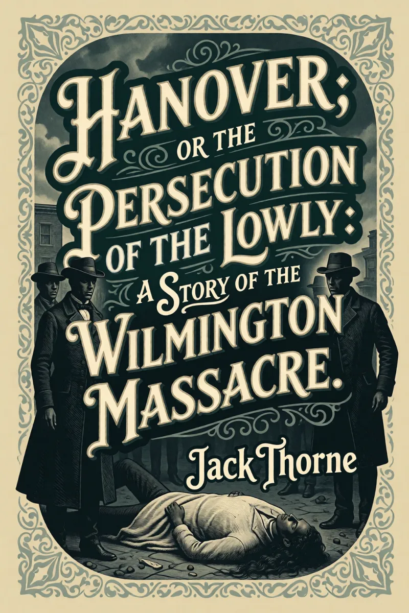 Cover of Hanover; Or The Persecution of the Lowly: A Story of the Wilmington Massacre. by Jack Thorne