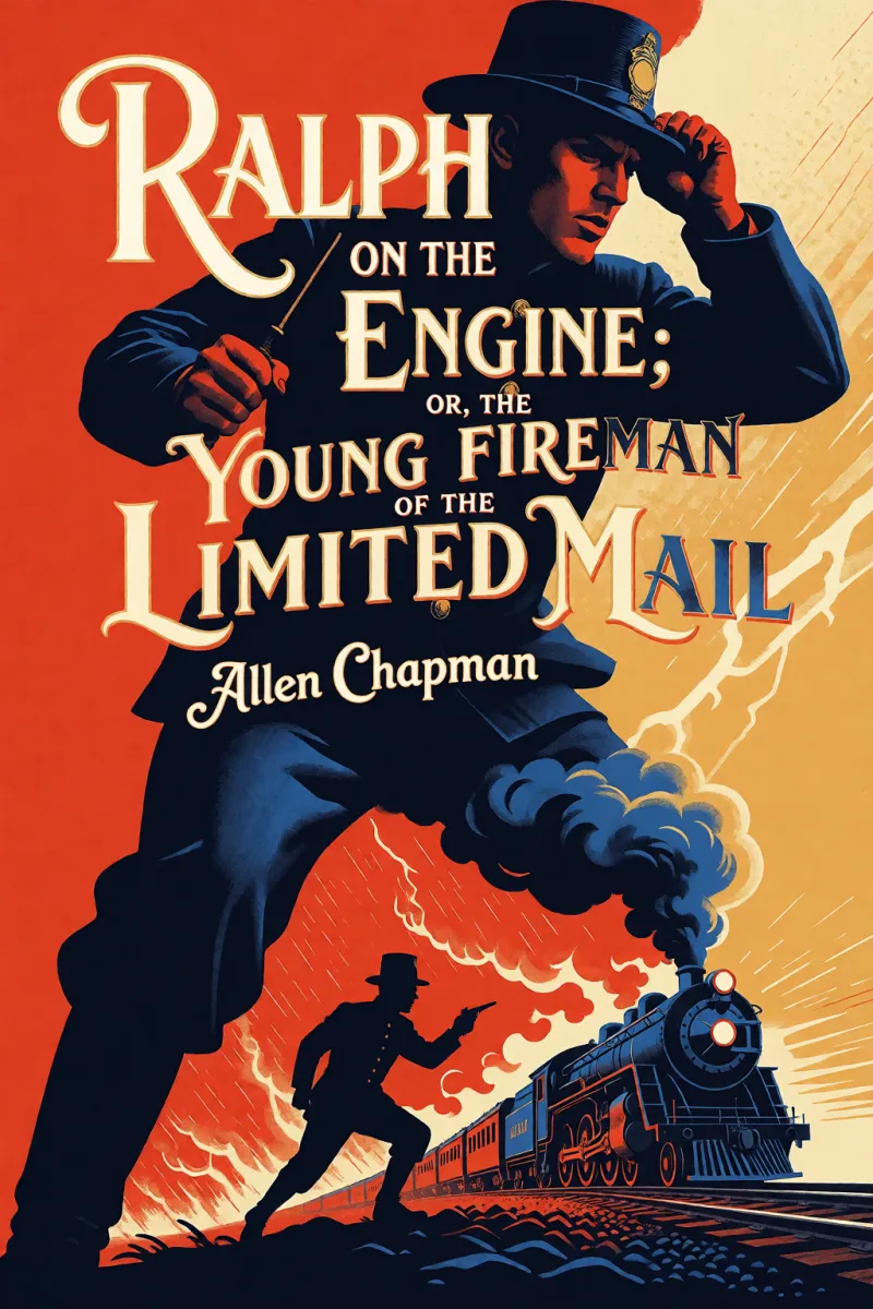 Cover of Ralph on the Engine; Or, The Young Fireman of the Limited Mail by Allen Chapman