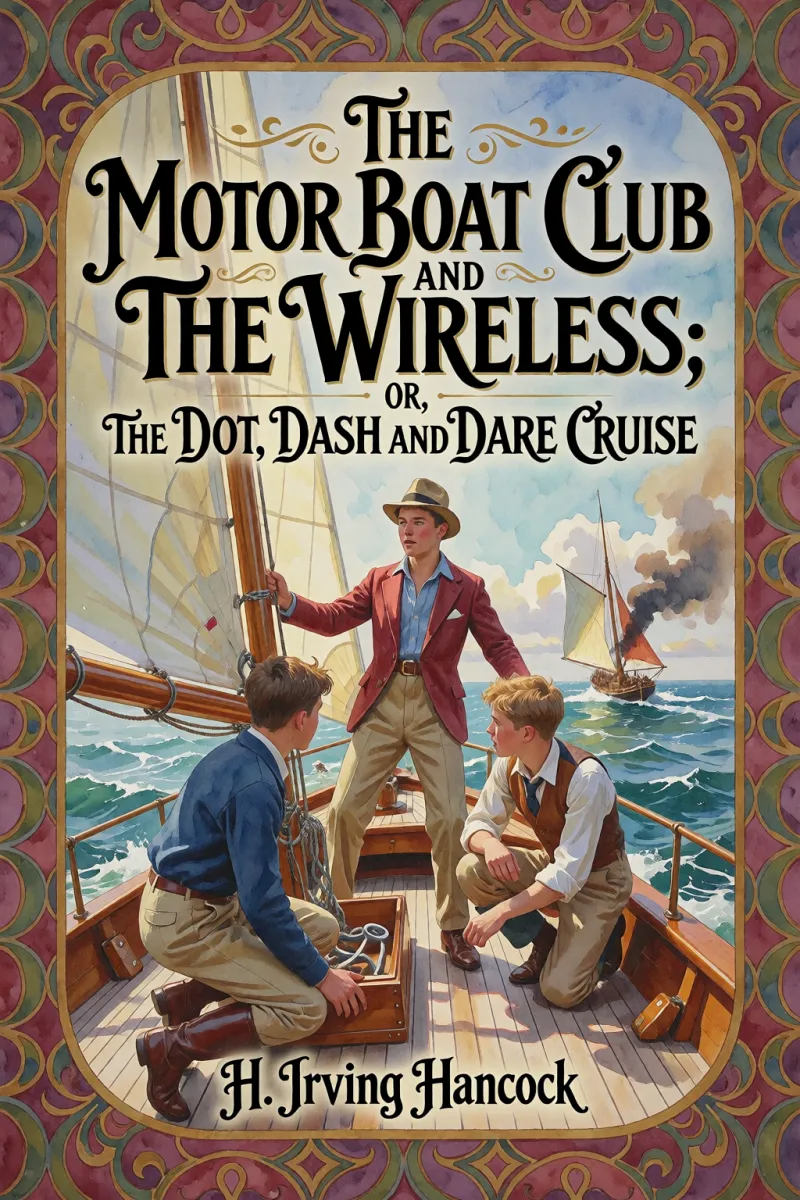 Cover of The Motor Boat Club and The Wireless; Or, the Dot, Dash and Dare Cruise by H. Irving Hancock