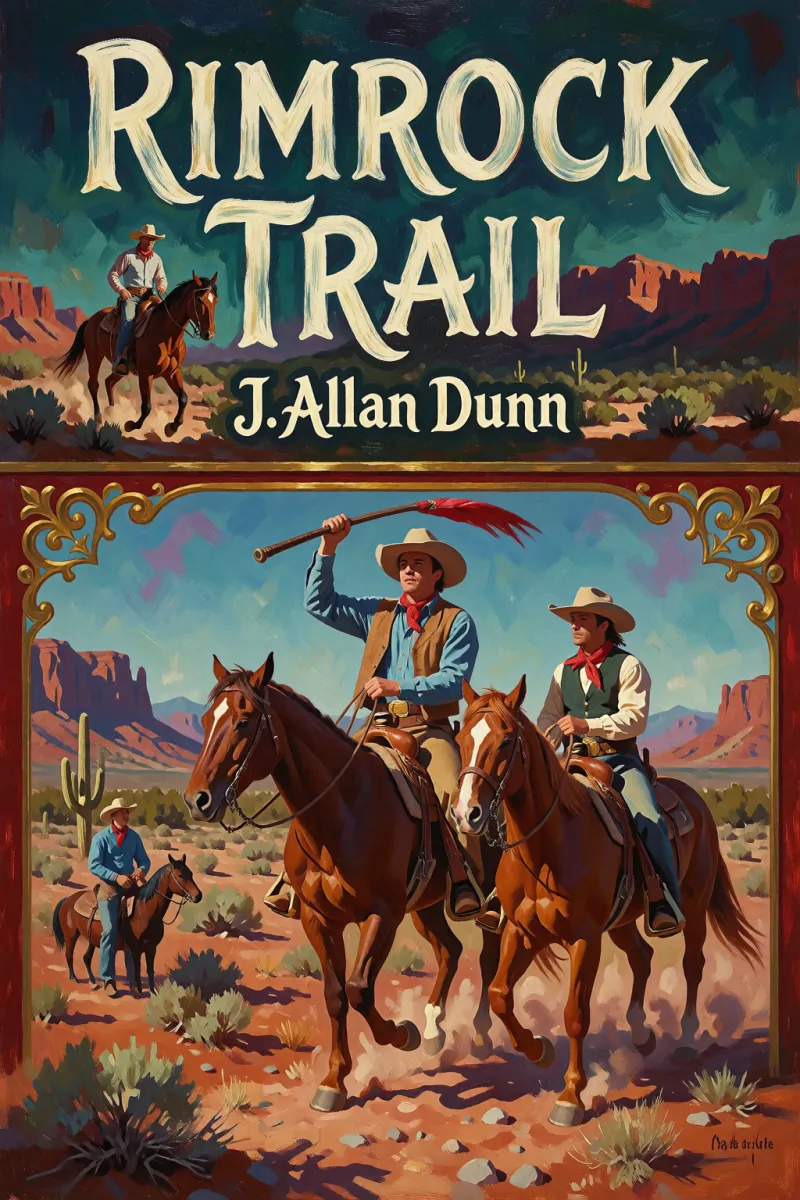 Cover of Rimrock Trail by J. Allan Dunn