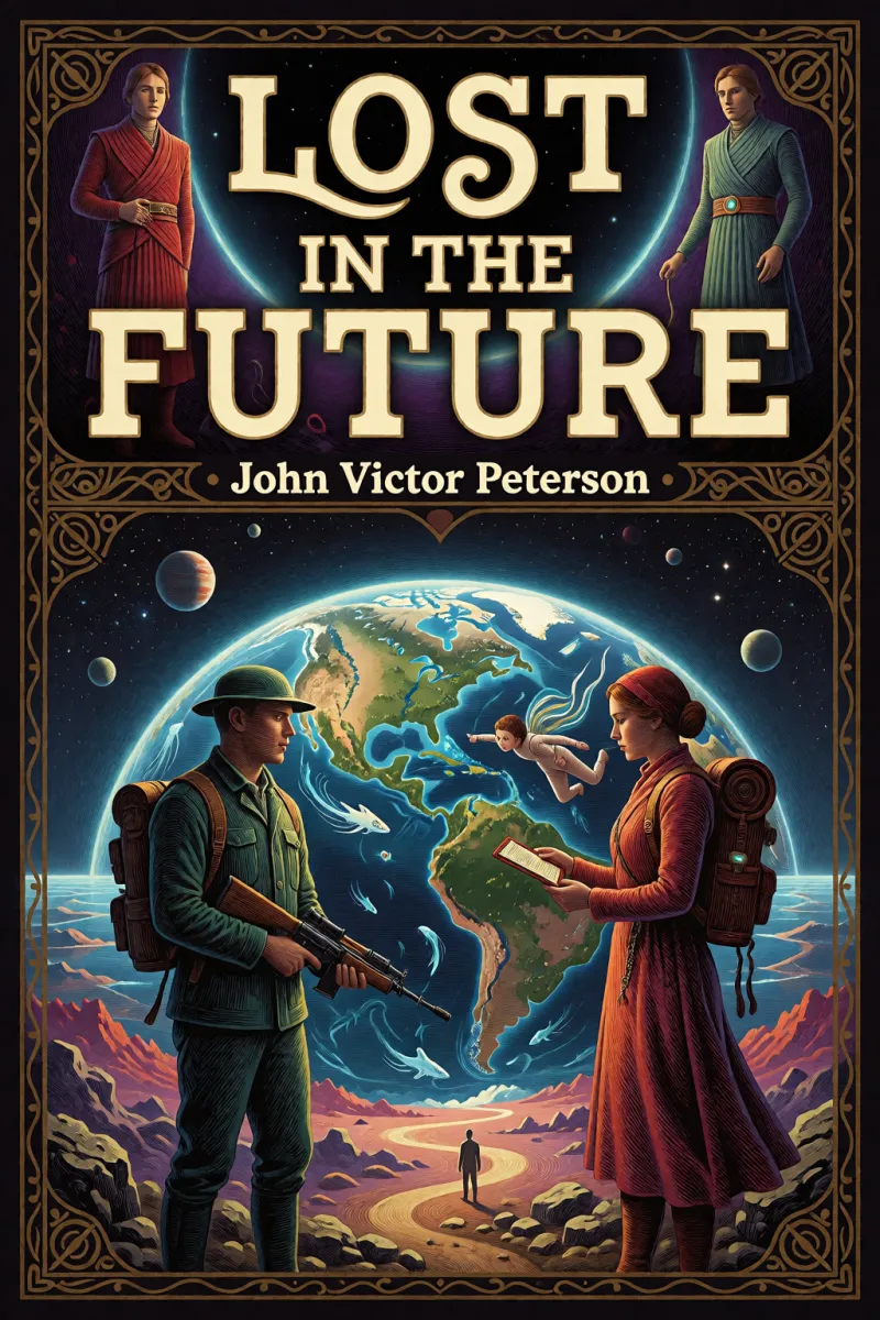 Cover of Lost in the Future by John Victor Peterson