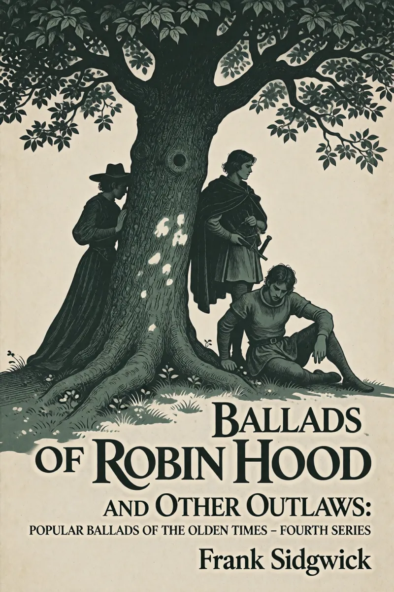 Cover of Ballads of Robin Hood and other Outlaws: Popular Ballads of the Olden Times - Fourth Series by Frank Sidgwick