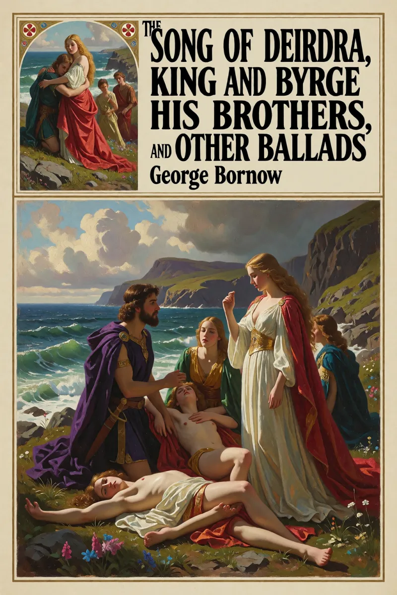Cover of The Song of Deirdra, King Byrge and his Brothers, and Other Ballads by George Borrow