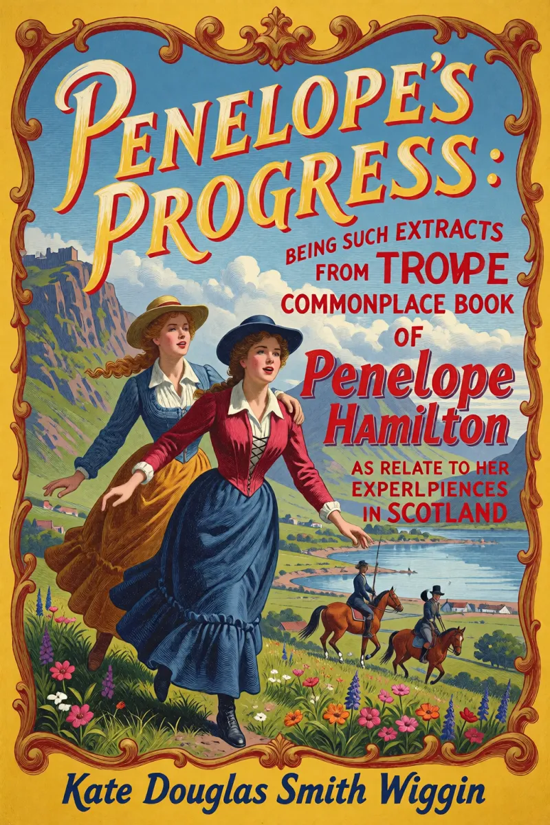 Cover of Penelope's Progress: Being Such Extracts from the Commonplace Book of Penelope Hamilton As Relate to Her Experiences in Scotland by Kate Douglas Smith Wiggin