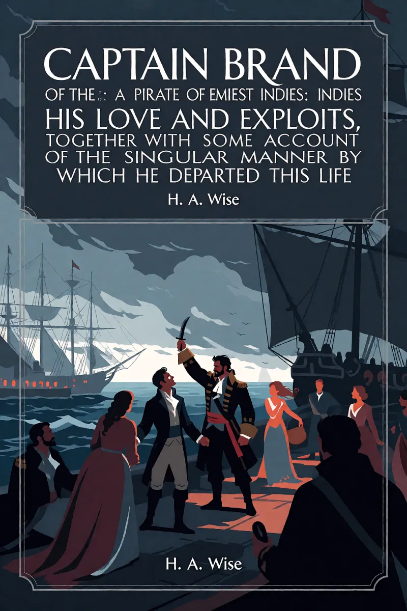 Cover of Captain Brand of the "Centipede": A Pirate of Eminence in the West Indies: His Love and Exploits, Together with Some Account of the Singular Manner by Which He Departed This Life by H. A. Wise