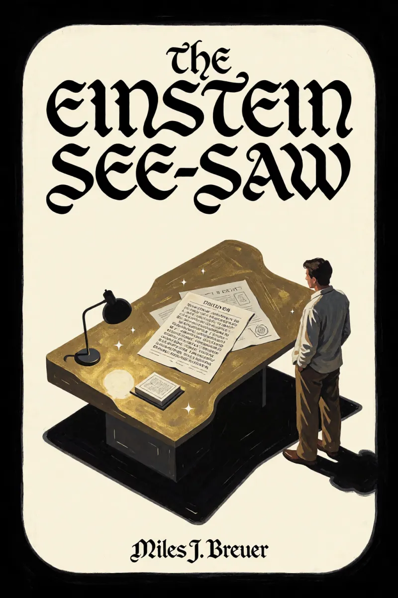 Cover of The Einstein See-Saw by Miles J. Breuer